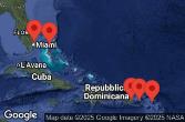 FORT LAUDERDALE, FLORIDA, CRUISING, Charlotte Amalie, Saint Thomas, Philipsburg, Sint Maarten, SAN JUAN, PUERTO RICO, PERFECT DAY COCOCAY, BAHAMAS