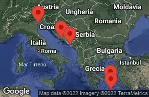 VENICE (RAVENNA) -  ITALY, DUBROVNIK, CROATIA, CRUISING, MYKONOS, GREECE, SANTORINI, GREECE, SPLIT CROATIA