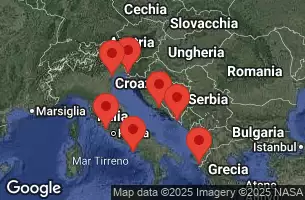 RCC BRILLIANCE OF THE SEAS - trasa 7 nocy podróż z: Ravenna w dniu 29/06/2026 - Venice, Ravenna, Italy, TREISTE, ITALY, SPLIT, CROATIA, DUBROVNIK, CROATIA, SARANDE, ALBANIA, CRUISING, Naples, Capri, Italy, Civitavecchia, Italy