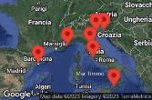 VENICE (RAVENNA) -  ITALY, KOPER, SLOVENIA, CRUISING, SICILY (MESSINA), ITALY, Civitavecchia, Italy, FLORENCE/PISA(LIVORNO),ITALY, NICE (VILLEFRANCHE), FRANCE, BARCELONA, SPAIN