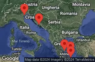 VENICE (RAVENNA) -  ITALY, CRUISING, SANTORINI, GREECE, MYKONOS, GREECE, ATHENS (PIRAEUS), GREECE, SPLIT CROATIA