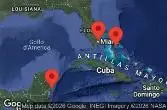 MIAMI, FLORIDA, NASSAU, BAHAMAS, CRUISING, COSTA MAYA, MEXICO