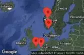 London, Southampton, England, CRUISING, KRISTIANSAND, NORWAY, Skjolden, Norway, OLDEN, NORWAY, BRUSSELS, ZEEBRUGGE, BELGIUM