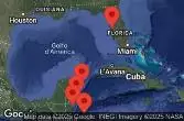 TAMPA, FLORIDA, CRUISING, COZUMEL, MEXICO, ROATAN, HONDURAS, BELIZE CITY, BELIZE, COSTA MAYA, MEXICO