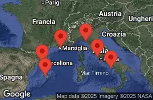 RCC HARMONY OF THE SEAS - trasa 7 nocy podróż z: BARCELONA, SPAIN w dniu 31/05/2026 - BARCELONA, SPAIN, PALMA DE MALLORCA, SPAIN, Provence, Marseille, France, Florence, Pisa, La Spezia, Italy, Civitavecchia, Italy, Naples, Capri, Italy, CRUISING