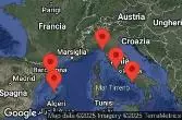 BARCELONA, SPAIN, PALMA DE MALLORCA, SPAIN, CRUISING, LA SPEZIA, ITALY, Civitavecchia, Italy, NAPLES, CAPRI, ITALY