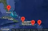 MIAMI, FLORIDA, CRUISING, PHILIPSBURG, ST. MAARTEN, PONCE, PUERTO RICO, LABADEE, HAITI