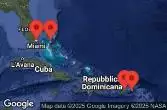 MIAMI, FLORIDA, PERFECT DAY COCOCAY, BAHAMAS, CRUISING, SAN JUAN, PUERTO RICO, CHARLOTTE AMALIE, ST. THOMAS