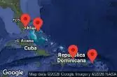 MIAMI, FLORIDA, CRUISING, Charlotte Amalie, Saint Thomas, Samana, Dominican Republic, NASSAU, BAHAMAS