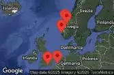 SOUTHAMPTON, ENGLAND, BRUSSELS (ZEEBRUGGE), BELGIUM, CRUISING, Skjolden, Norway, OLDEN, NORWAY, Haugesund, Norway