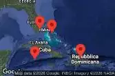 MIAMI, FLORIDA, NASSAU, BAHAMAS, CRUISING, PUERTO PLATA, DOMINICAN REPUBLIC, GEORGE TOWN, GRAND CAYMAN