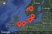 SOUTHAMPTON, ENGLAND, CRUISING, HAMBURG, GERMANY, OSLO, NORWAY, COPENHAGEN, DENMARK, BRUSSELS (ZEEBRUGGE), BELGIUM