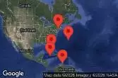 Cape Liberty, New Jersey, CRUISING, KINGS WHARF, BERMUDA, ORANJESTAD, ARUBA, GEORGE TOWN, GRAND CAYMAN, MIAMI, FLORIDA