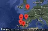 SOUTHAMPTON, ENGLAND, CRUISING, VIGO, SPAIN, LISBON, PORTUGAL, SEVILLE (CADIZ), SPAIN, LA CORUÑA, SPAIN, BILBAO, SPAIN