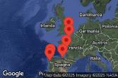 London, Southampton, England, CRUISING, LA ROCHELLE, FRANCE, BILBAO, SPAIN, LA CORUÑA, SPAIN, VIGO, SPAIN, Paris, Le Havre, France