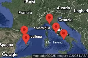 RCC LEGEND OF THE SEAS - trasa 7 nocy podróż z: BARCELONA, SPAIN w dniu 16/08/2026 - BARCELONA, SPAIN, PALMA DE MALLORCA, SPAIN, CRUISING, Florence, Pisa, La Spezia, Italy, Civitavecchia, Italy, Naples, Capri, Italy