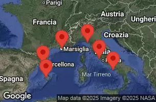 RCC LEGEND OF THE SEAS - trasa 7 nocy podróż z: CIVITAVECCHIA, ITALY w dniu 24/09/2026 - Civitavecchia, Italy, Naples, Capri, Italy, CRUISING, BARCELONA, SPAIN, PALMA DE MALLORCA, SPAIN, Provence, Marseille, France, Florence, Pisa, La Spezia, Italy