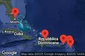 FORT LAUDERDALE, FLORIDA, CRUISING, BASSETERRE ST. KITTS AND NEVIS, PHILIPSBURG, ST. MAARTEN, CHARLOTTE AMALIE, ST. THOMAS, PUERTO PLATA, DOMINICAN REPUBLIC