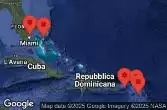 FORT LAUDERDALE, FLORIDA, CRUISING, BASSETERRE ST. KITTS AND NEVIS, PHILIPSBURG, ST. MAARTEN, CHARLOTTE AMALIE, ST. THOMAS, PERFECT DAY COCOCAY, BAHAMAS