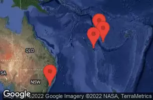 SYDNEY, AUSTRALIA, CRUISING, NOUMEA, NEW CALEDONIA, VILA, VANUATU, MYSTERY ISLAND - VANUATU
