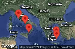 Civitavecchia, Italy, SICILY (MESSINA), ITALY, CRUISING, SANTORINI, GREECE, MYKONOS, GREECE, NAPLES/CAPRI, ITALY