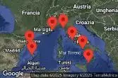 BARCELONA, SPAIN, PALMA DE MALLORCA, SPAIN, CRUISING, NICE (VILLEFRANCHE), FRANCE, LA SPEZIA, ITALY, SICILY (MESSINA), ITALY, NAPLES, CAPRI, ITALY, Civitavecchia, Italy