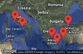 Civitavecchia, Italy, NAPLES, CAPRI, ITALY, CRUISING, SANTORINI, GREECE, ATHENS (PIRAEUS), GREECE, EPHESUS (KUSADASI), TURKEY, ISTANBUL, TURKEY