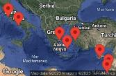 Civitavecchia, Italy, NAPLES/CAPRI, ITALY, CRUISING, EPHESUS (KUSADASI), TURKEY, ATHENS (PIRAEUS), GREECE, SANTORINI, GREECE, HAIFA, ISRAEL, ASHDOD, ISRAEL, LIMASSOL, CYPRUS