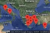 Civitavecchia, Italy, NAPLES/CAPRI, ITALY, CRUISING, SANTORINI, GREECE, EPHESUS (KUSADASI), TURKEY, RHODES, GREECE, LIMASSOL, CYPRUS, MYKONOS, GREECE, ATHENS (PIRAEUS), GREECE, CHANIA (SOUDA) -CRETE - GREECE