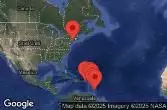 Cape Liberty, New Jersey, CRUISING, Philipsburg, Sint Maarten, Saint John, Antigua and Barbuda, FORT DE FRANCE, MARTINIQUE, BRIDGETOWN, BARBADOS, Castries, Saint Lucia, Basseterre, Saint Kitts and Nevis, SAN JUAN, PUERTO RICO