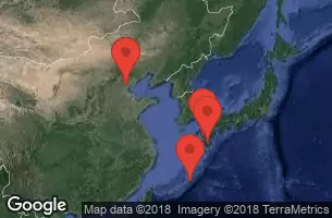 TIANJIN, CHINA, CRUISING, NAGASAKI, JAPAN, KAGOSHIMA, JAPAN, OKINAWA (NAKAGUSUKU), JAPAN