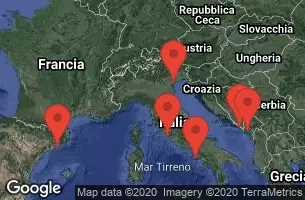 VENICE, ITALY, DUBROVNIK, CROATIA, KOTOR, MONTENEGRO, CRUISING, NAPLES/CAPRI, ITALY, Civitavecchia, Italy, BARCELONA (TARRAGONA) -  SPAIN