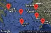 Athens, Piraeus, Greece, MYKONOS, GREECE, SANTORINI, GREECE, Ephesus, Kusadasi, Turkey, BODRUM, TURKEY, RHODES, GREECE, CRUISING