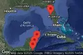 TAMPA, FLORIDA, CRUISING, COZUMEL, MEXICO, COSTA MAYA, MEXICO, BELIZE CITY, BELIZE