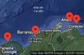 CARTAGENA, COLOMBIA, CRUISING, ORANJESTAD, ARUBA, WILLEMSTAD, CURAÇAO, COLON, PANAMA