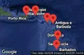 SAN JUAN, PUERTO RICO, TORTOLA, BRITISH VIRGIN ISLANDS, Saint John, Antigua and Barbuda, FORT DE FRANCE, MARTINIQUE, Kingstown, Saint Vincent and the Grenadines, Basseterre, Saint Kitts and Nevis, CRUISING