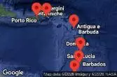 SAN JUAN, PUERTO RICO, Charlotte Amalie, Saint Thomas, Saint John, Antigua and Barbuda, FORT DE FRANCE, MARTINIQUE, Kingstown, Saint Vincent and the Grenadines, Saint George, Grenada, CRUISING