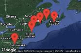 BALTIMORE, MARYLAND, CRUISING, BOSTON, MASSACHUSETTS, PORTLAND, MAINE, BAR HARBOR, MAINE, SAINT JOHN,NB (BAY OF FUNDY), HALIFAX, NOVA SCOTIA