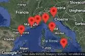 VENICE (RAVENNA), ITALY, CRUISING, SICILY (MESSINA), ITALY, Civitavecchia, Italy, LA SPEZIA, ITALY, NICE (VILLEFRANCHE), FRANCE, PROVENCE(MARSEILLE), FRANCE, BARCELONA, SPAIN
