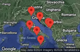 VENICE (RAVENNA) -  ITALY, ZADAR, CROATIA, DUBROVNIK, CROATIA, KOTOR, MONTENEGRO, CRUISING, SICILY (MESSINA), ITALY, NAPLES/CAPRI, ITALY, Civitavecchia, Italy