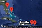 PORT CANAVERAL, FLORIDA, CRUISING, PHILIPSBURG, ST. MAARTEN, CHARLOTTE AMALIE, ST. THOMAS, PERFECT DAY COCOCAY, BAHAMAS