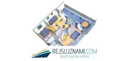 mapp Rodzinne kabiny Royal suite